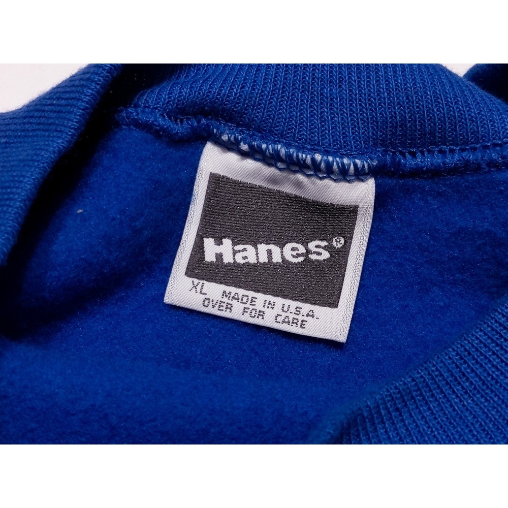 Vintage 1980s HANES Apollo RV Motorhome Applique Patch Sweatshirt Made USA XL - Picture 2 of 11
